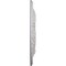 Ekena Millwork Hurley Ceiling Medallion (Canopies up to 7 1/4"), 22 1/8"OD x 7 1/4"ID x 1 3/4"P, Ultra Pure White CM26HUUWF - alternate 2